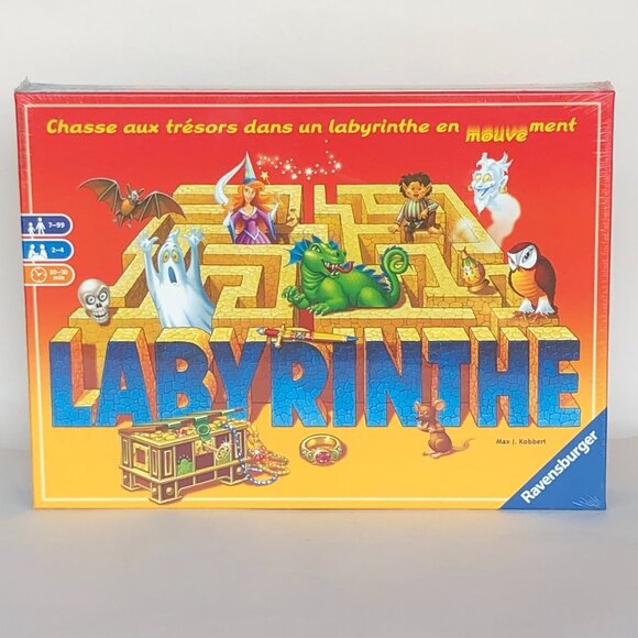 New Sealed Ravensburger Game Labyrinth Family Board Game - French Version - Picture 3 of 10